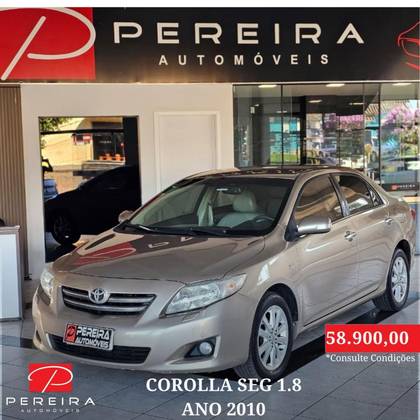 TOYOTA COROLLA 1.8 SE-G 16V FLEX 4P AUTOMÁTICO